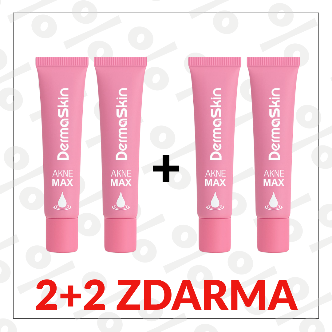 2+2 Zdarma AkneMax (Extrémně rychle odstraňuje akné, pupínky a černé tečky během pouhých několika dnů)