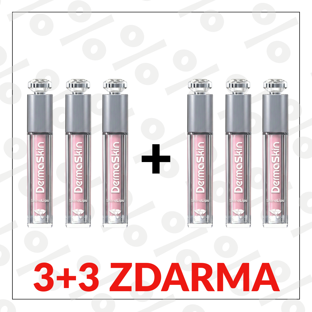 3+3 Zdarma ShineLips – Extrémní Lesk Na Rty Pro Zvětšení Objemu