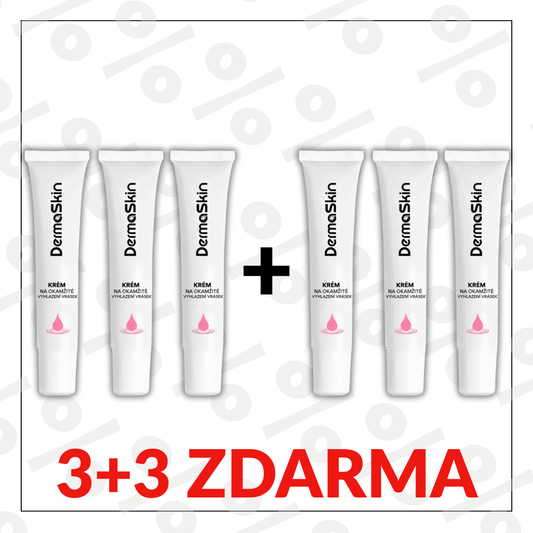 3+3 Zdarma Krém na okamžité vyhlazení vrásek
