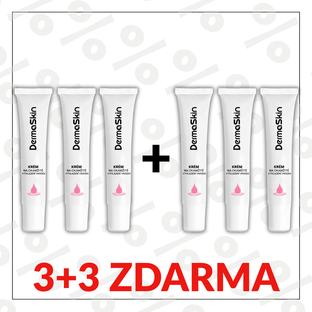 3+3 Zdarma Krém na okamžité vyhlazení vrásek