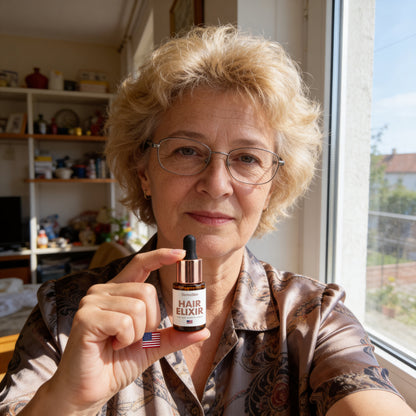 2 ks USA Hair Elixir pro ženy – extrémně účinně nastartuje růst vlasů a zastaví vypadávání vlasů