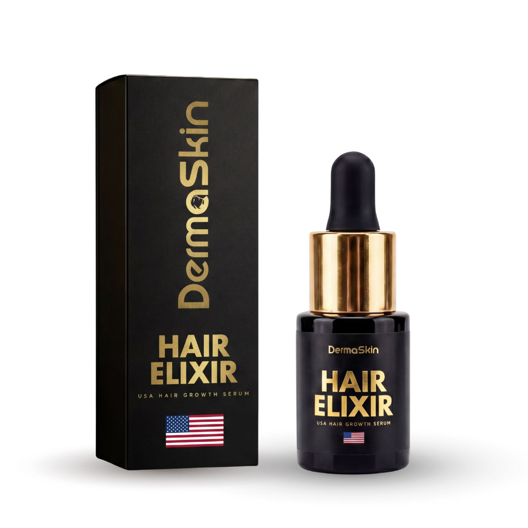 3+3 Zdarma USA Hair Elixir Pro Muže – extrémně účinně nastartuje růst vlasů a zastaví vypadávání vlasů