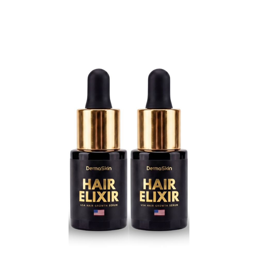 2 ks USA Hair Elixir Pro Muže – extrémně účinně nastartuje růst vlasů a zastaví vypadávání vlasů