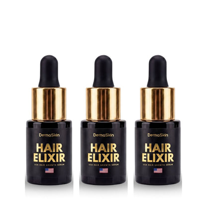 3 ks USA Hair Elixir Pro Muže – extrémně účinně nastartuje růst vlasů a zastaví vypadávání vlasů