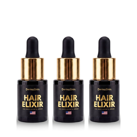 3 ks USA Hair Elixir Pro Muže – extrémně účinně nastartuje růst vlasů a zastaví vypadávání vlasů