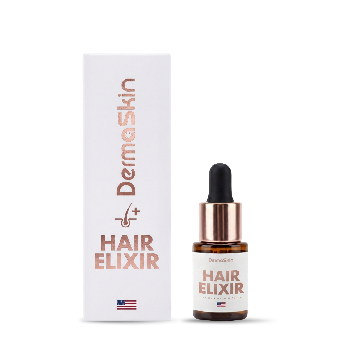 2 ks USA Hair Elixir pro ženy – extrémně účinně nastartuje růst vlasů a zastaví vypadávání vlasů